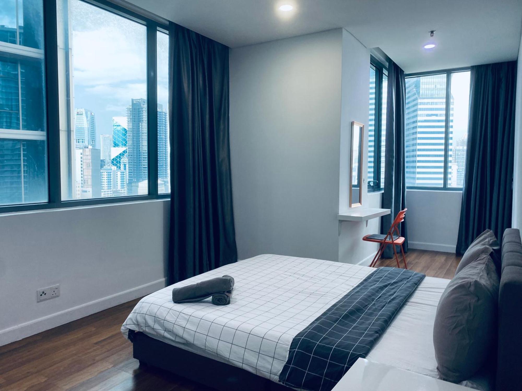 Apartment Near Klcc By Grihoz Куала Лумпур Стая снимка