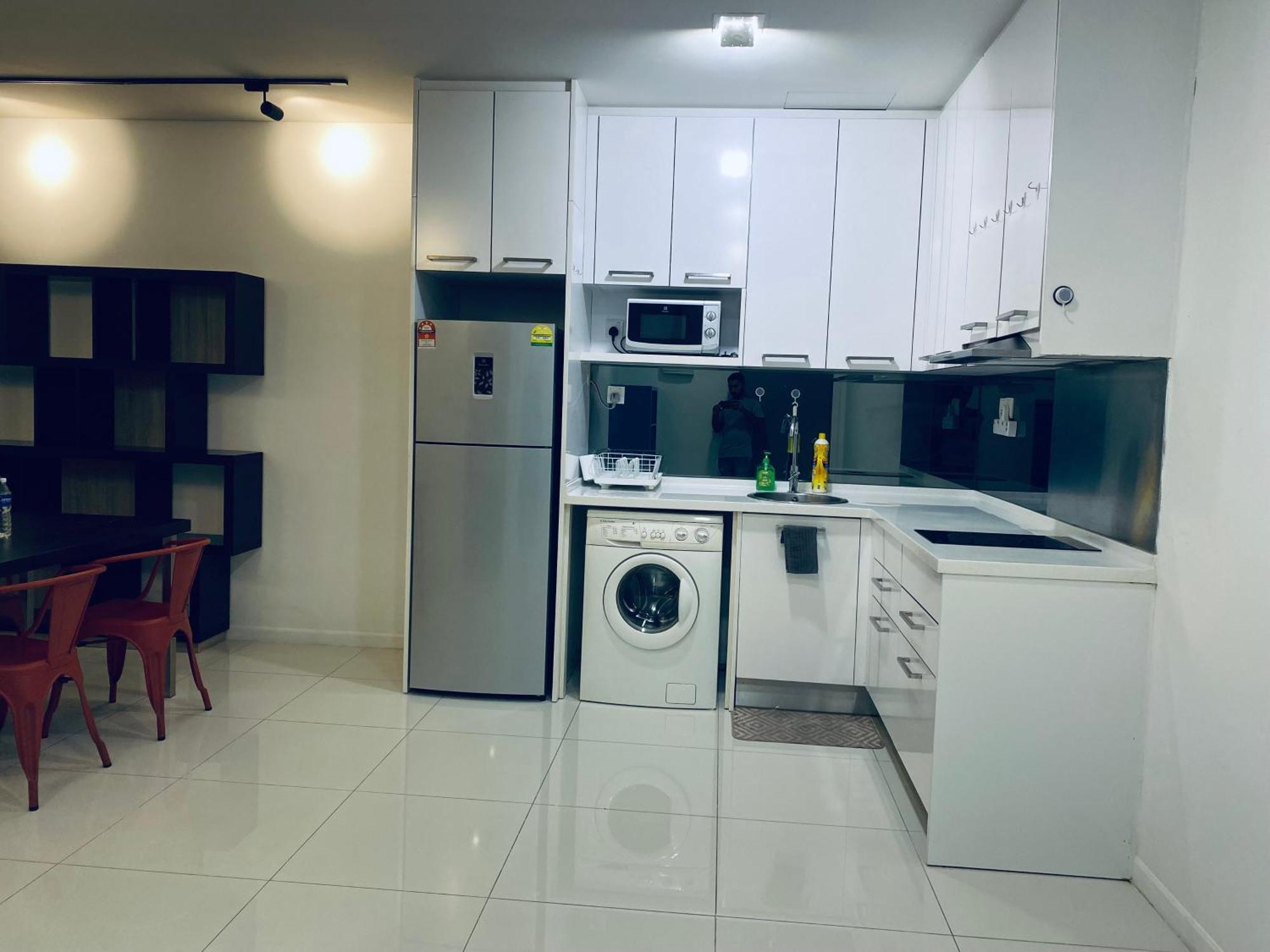 Apartment Near Klcc By Grihoz Куала Лумпур Стая снимка